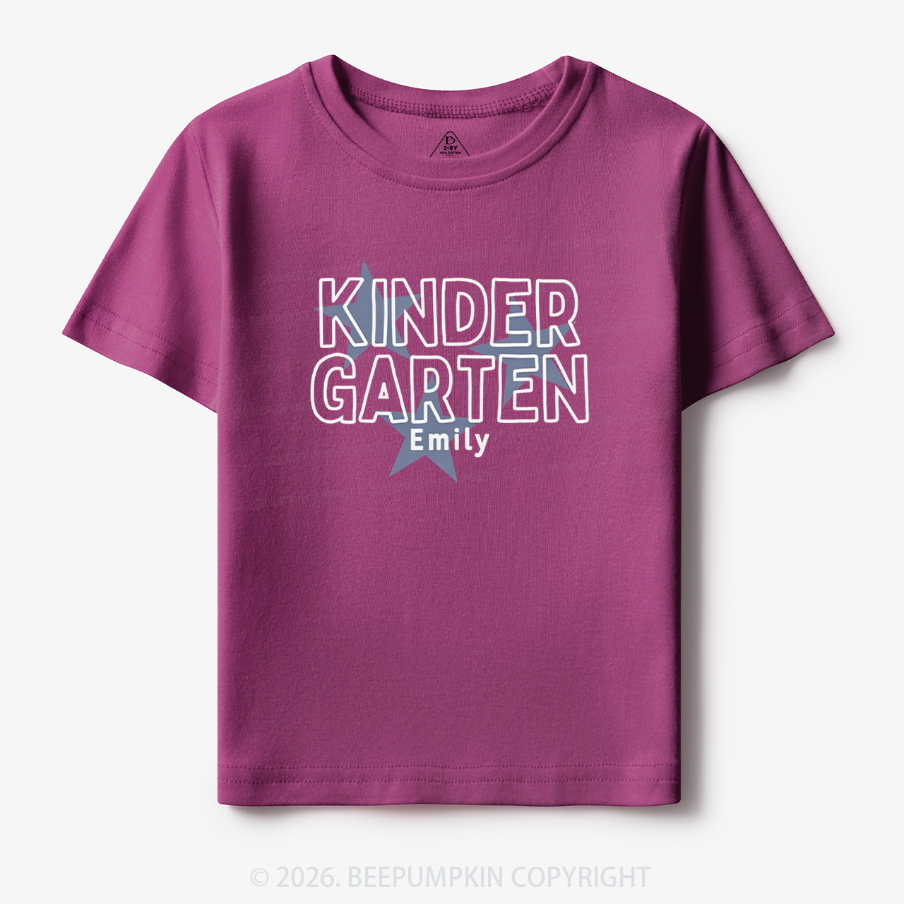 Personalized Kindergarten Star Back to School Toddler&Kid's Tees