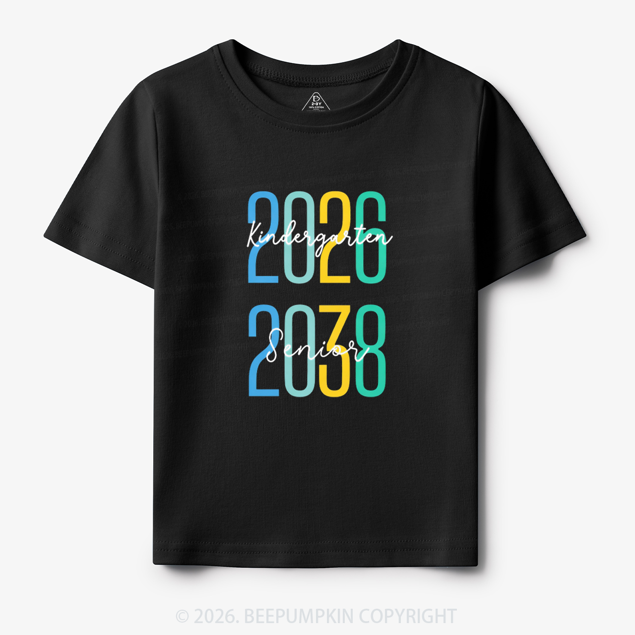 Class of 2026 Kindergarten 2038 Senior Toddler&Kid's Tees