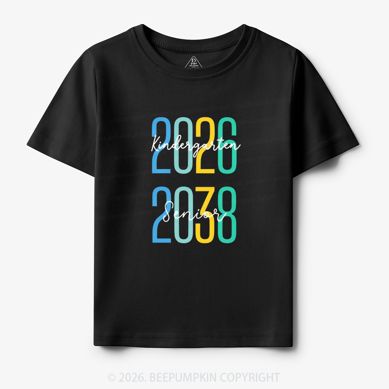 Class of 2026 Kindergarten 2038 Senior Toddler&Kid's Tees