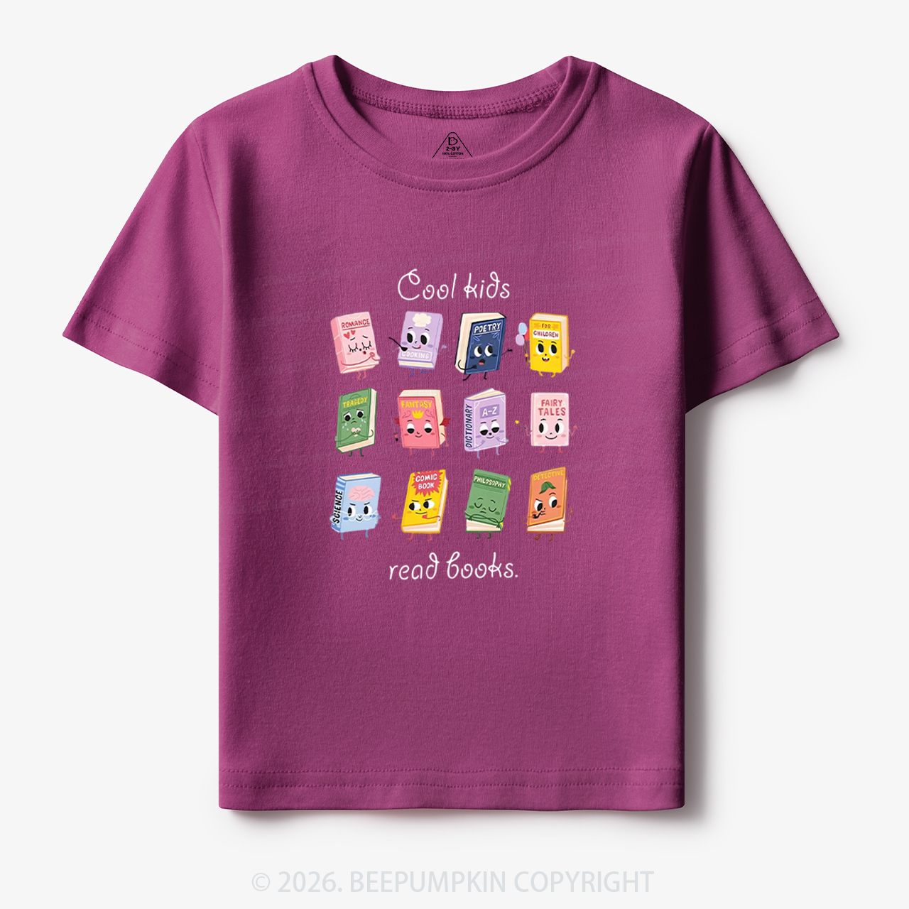 Cool Kids Read Books Back To School Toddler&Kid's Tees