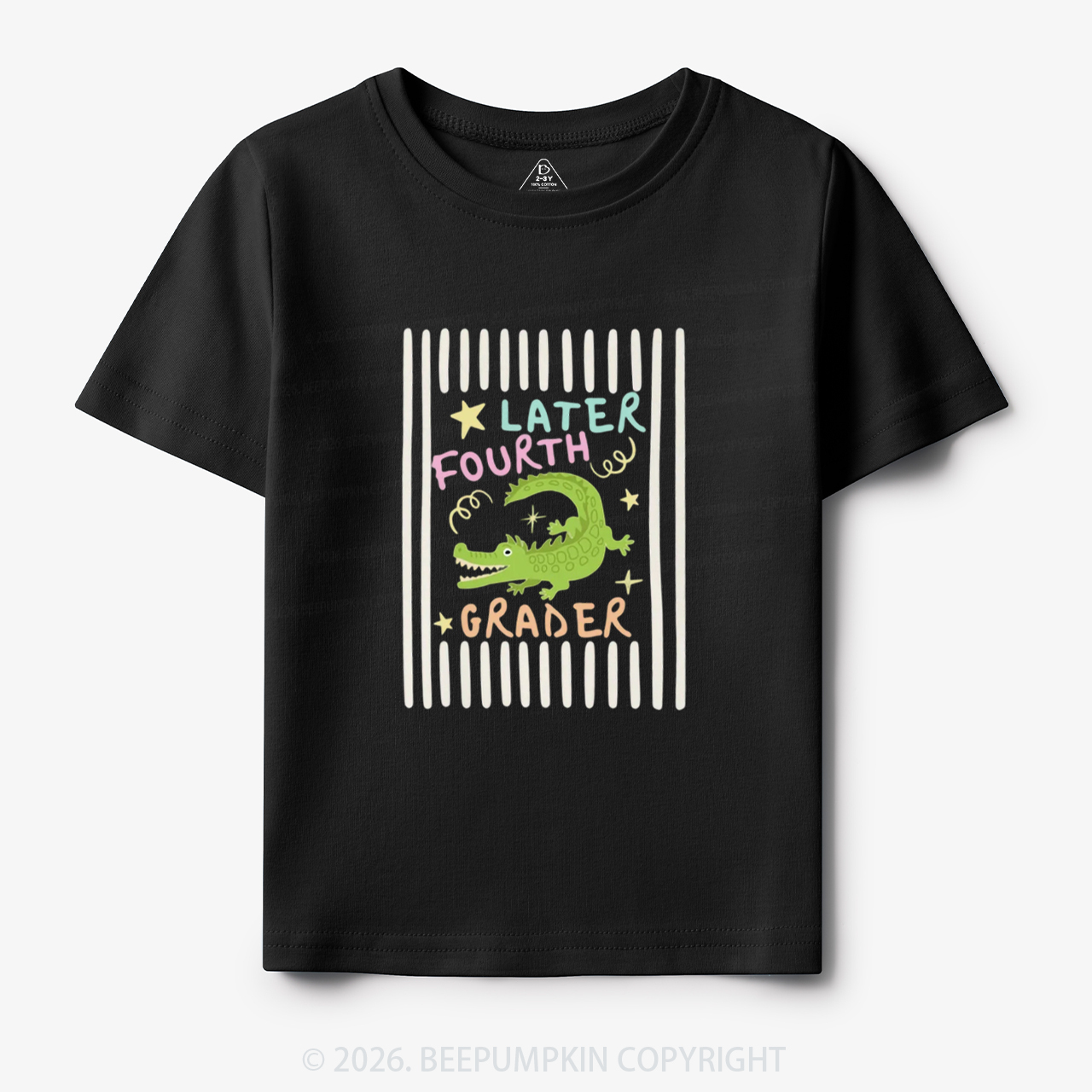 Personalized Later Alligator Funny Back To School Toddler&Kid's Tees