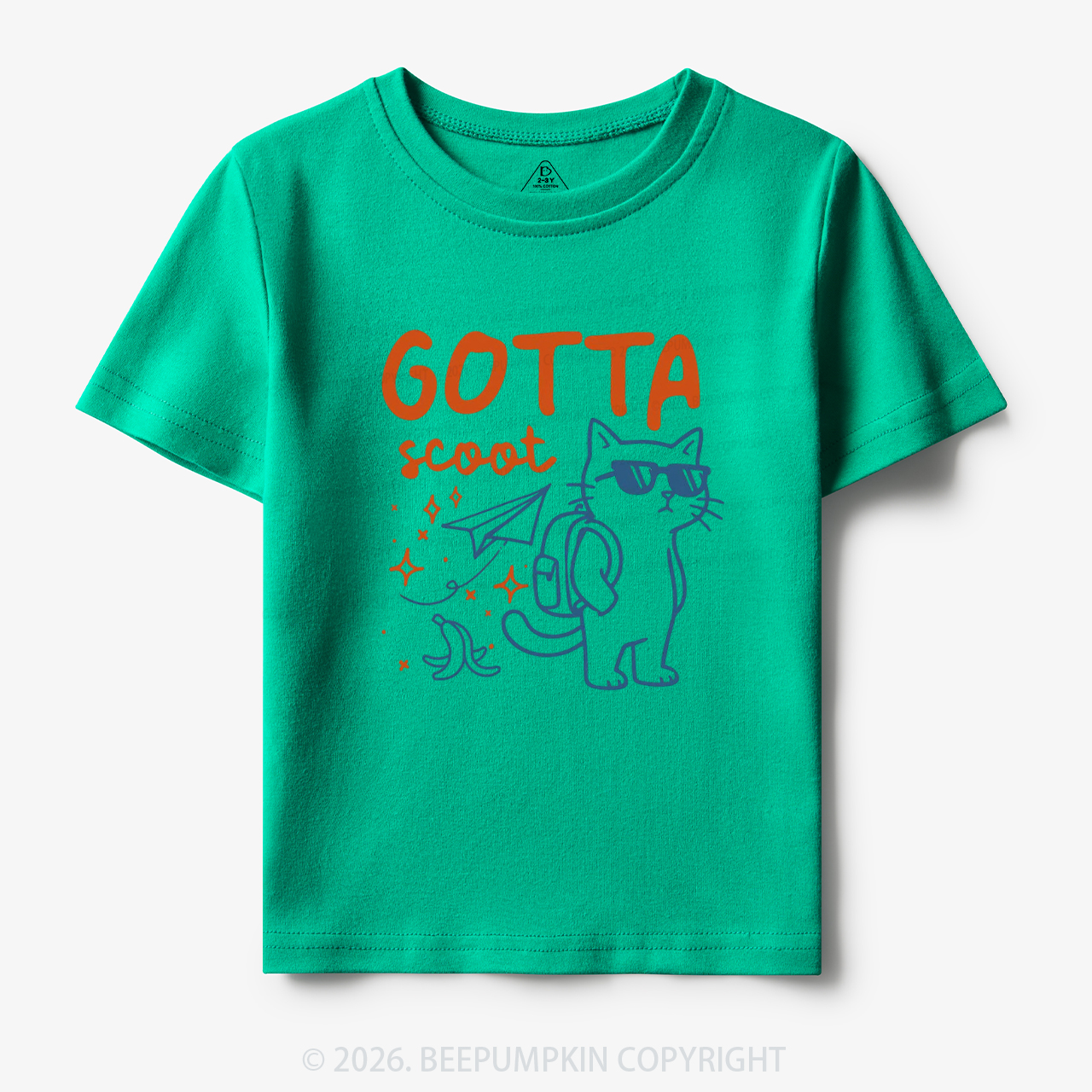 Personalized Cute Animal Funny School Toddler&Kid's Tees