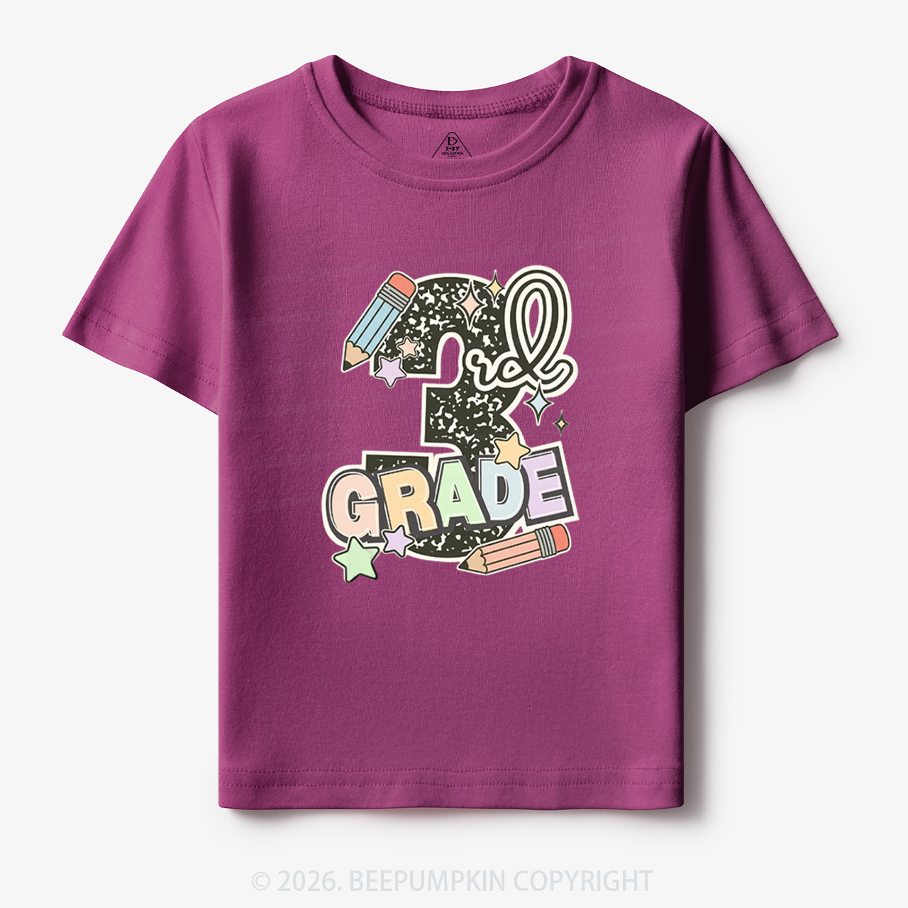 Third Grade Pencil Back To School Toddler&Kid's Tees