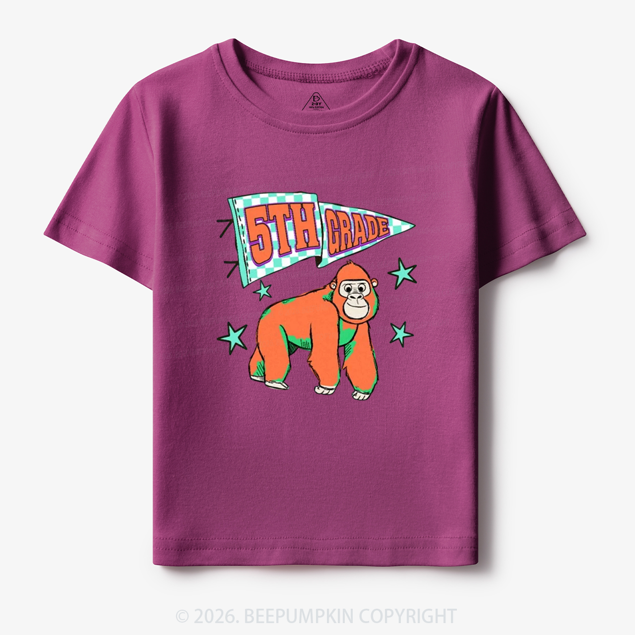 Personalized Animal Grade Back To School Toddler&Kid's Tees