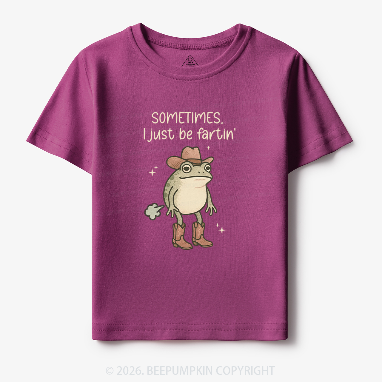 Sometimes I Just Be Fartin' Funny Western Toddler&Kid's Tees