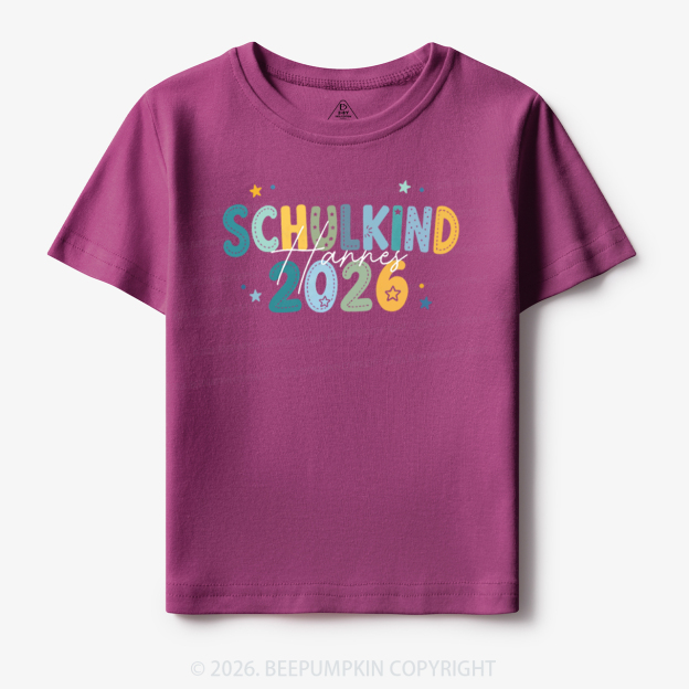 Personalized Schulkind First Day of School Toddler&Kid's Tees
