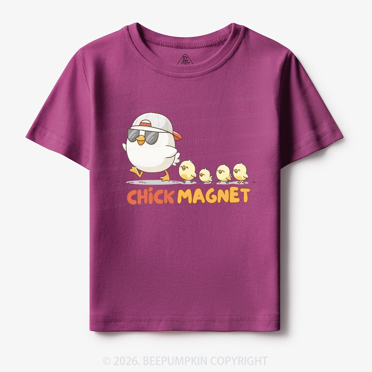Chick Magnet Funny Farm Animal Toddler&Kid's Tees