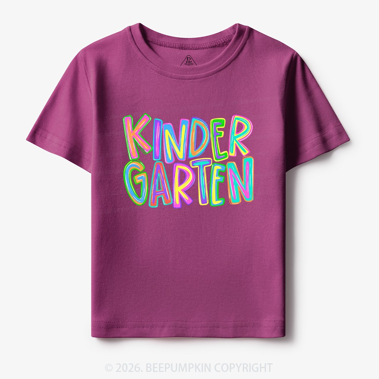 Neon Scribble Kindergarten Toddler&Kid's Tees