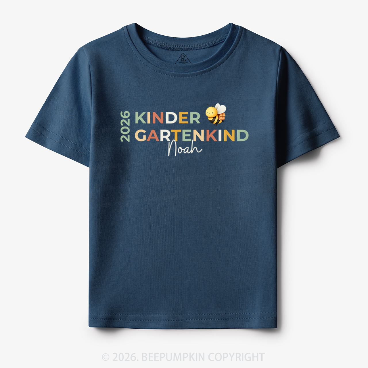 Personalized Name Icon Kindergarten Toddler&Kid's Tees