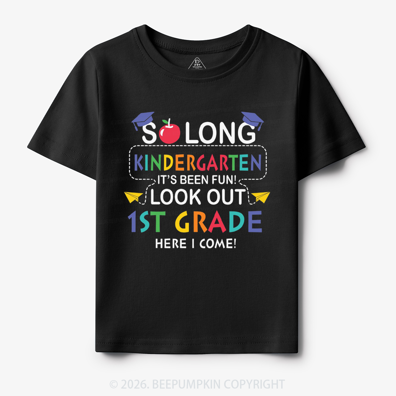 So Long Kindergarten 1st Grade Here I Come Toddler&Kid's Tees