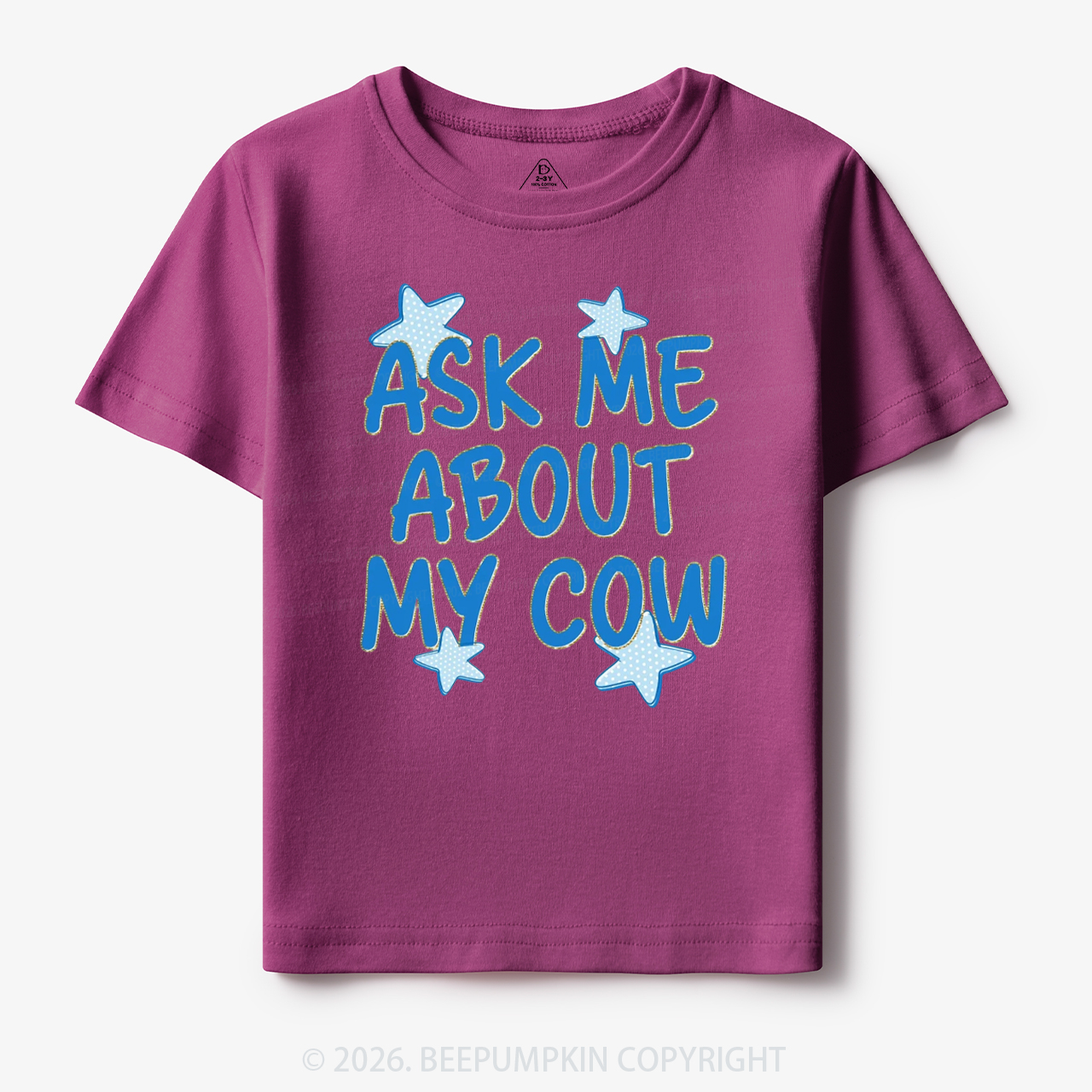 Ask Me About My Cow Toddler&Kid's Tees