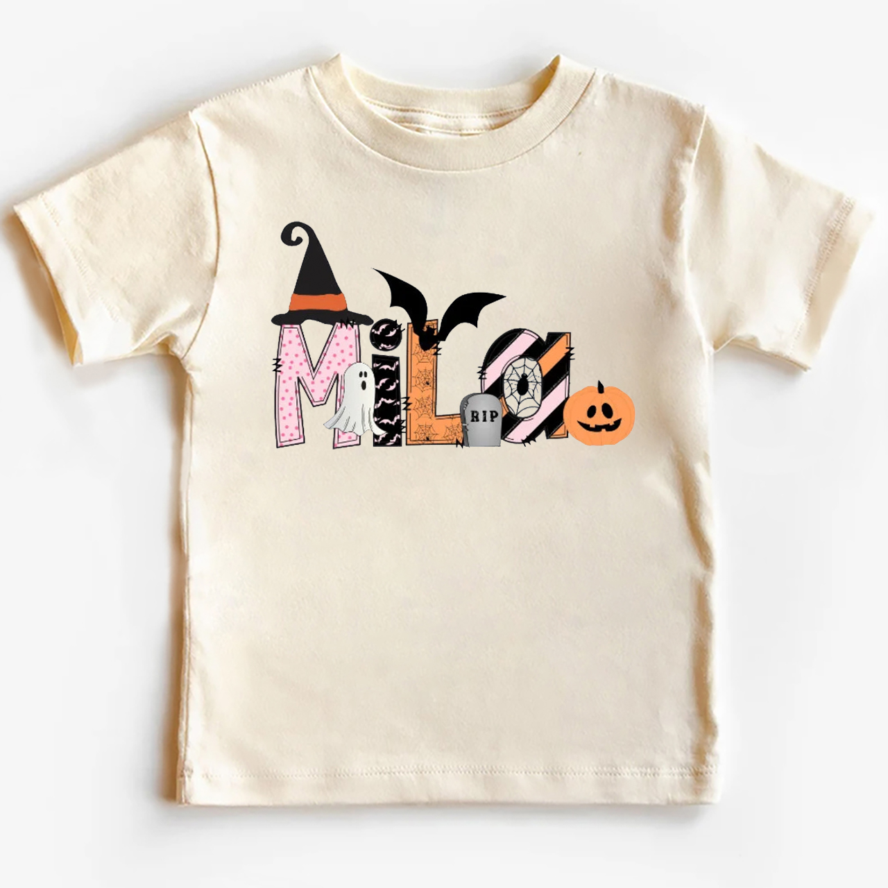 Personalized Halloween Name Kids Shirt 