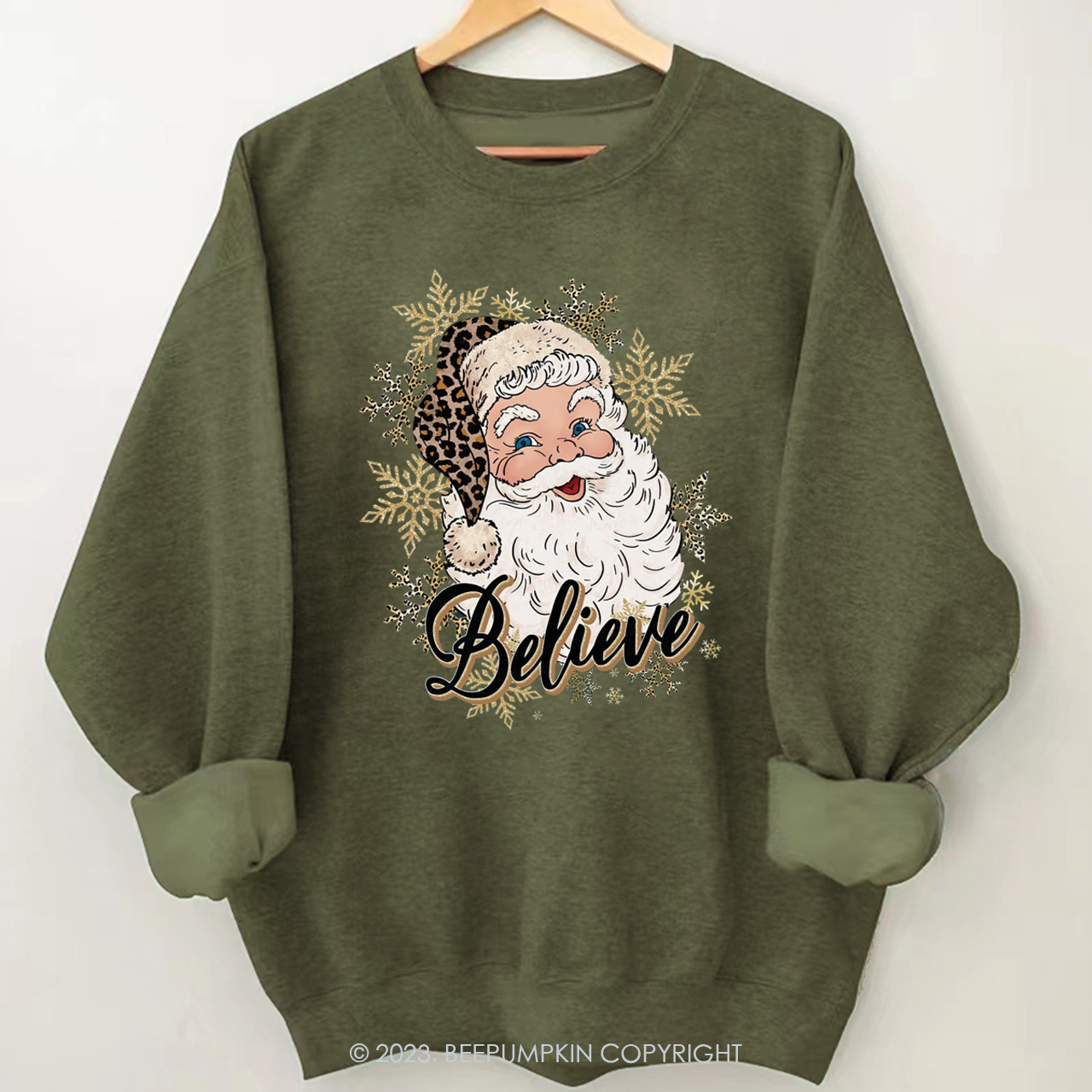 Believe Christmas Party Sweatshirt
