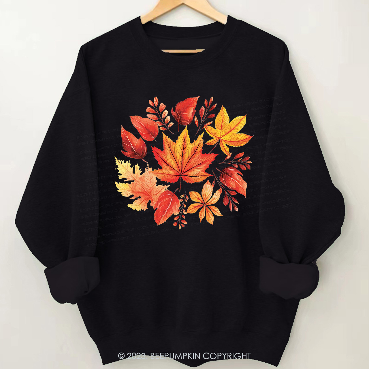 Autumn Shirt Fall Leaf Sweatshirt