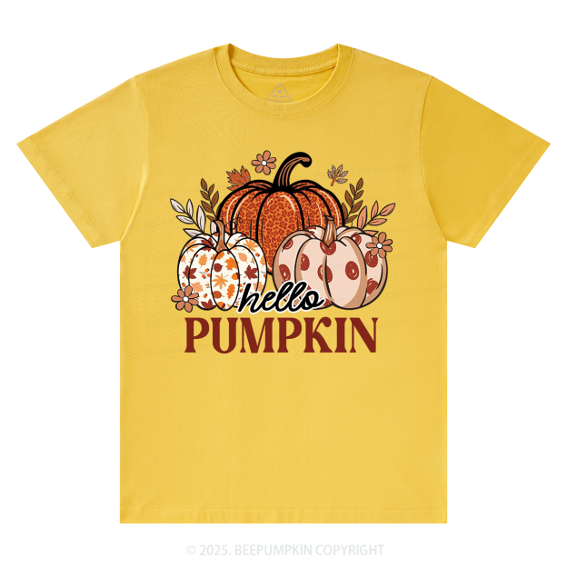Hello Pumpkin T-Shirts Beepumpkin 