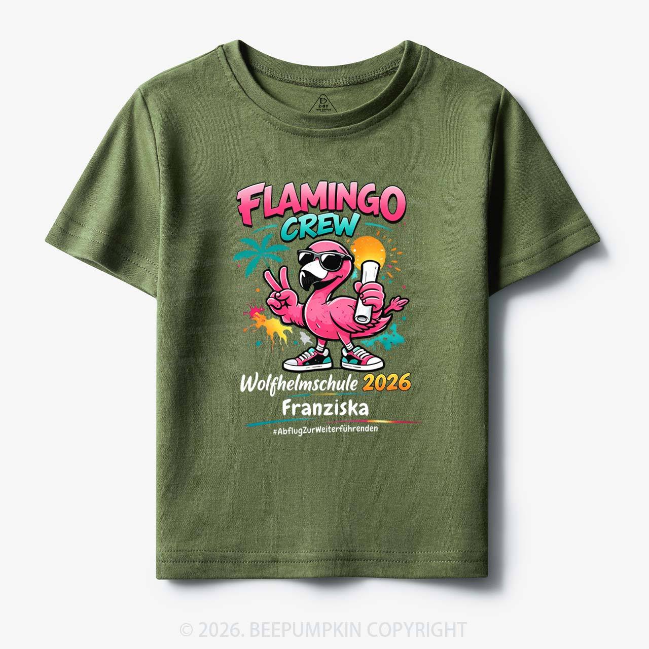 Personalized Name Year Back to School Toddler&Kid's Tees