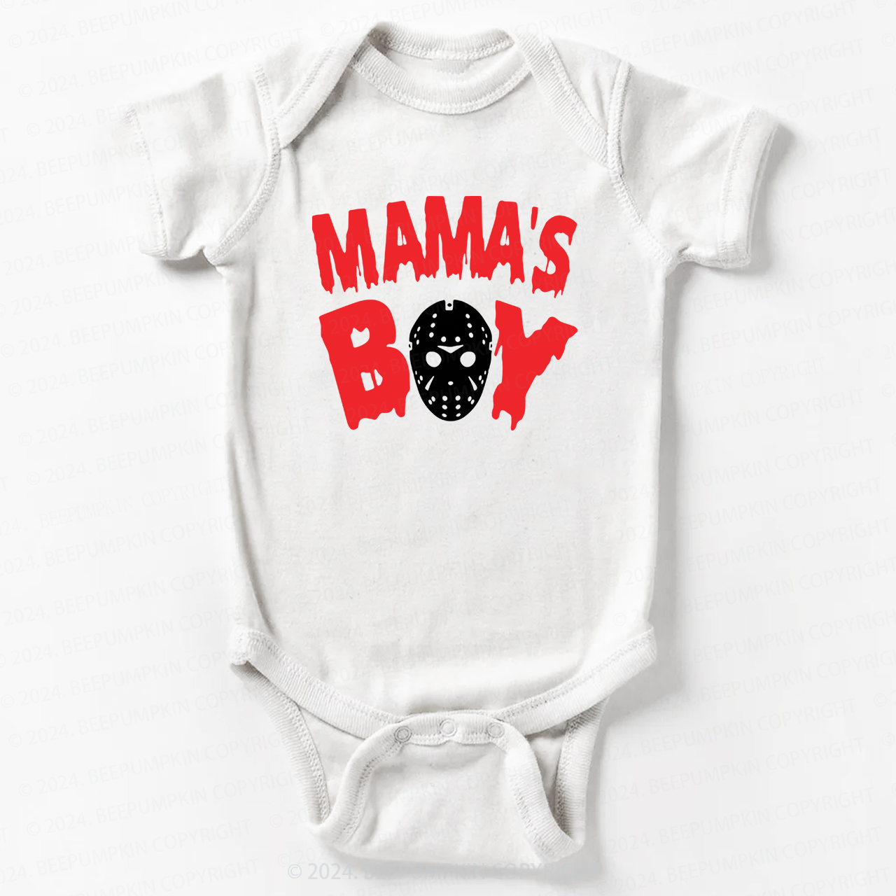80's Horror Movie Bodysuit For Baby 7