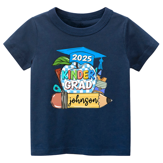 Personalized Kindergarten Graduation Toddler&Kid's Tees Beepumpkin 