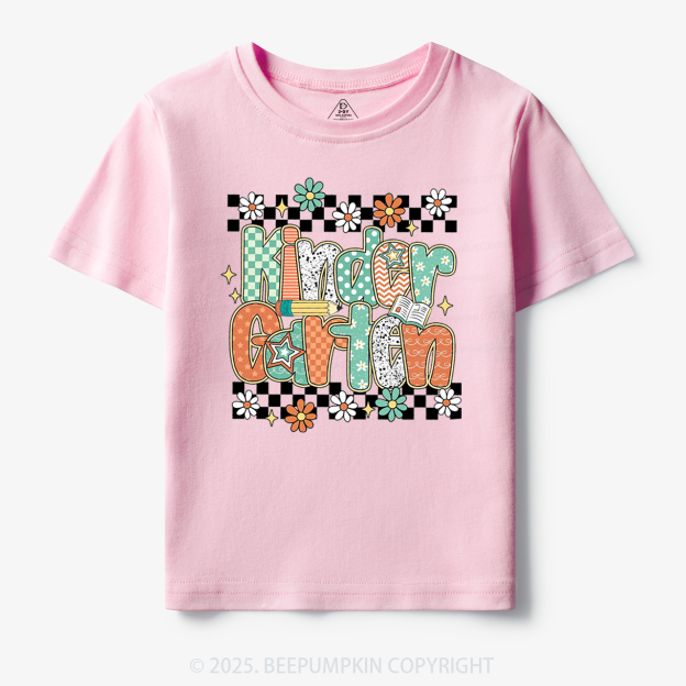 Personalized Grade Blossoms Toddler&Kid's Tees Beepumpkin