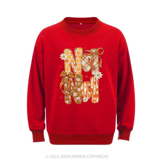 Personalized Glitter Pumpkin Sweatshirt Beepumpkin