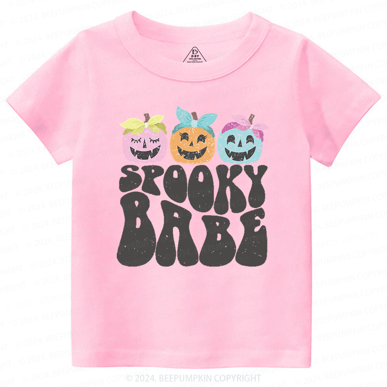 Spooky Babe Halloween Toddler&Kids Tees 