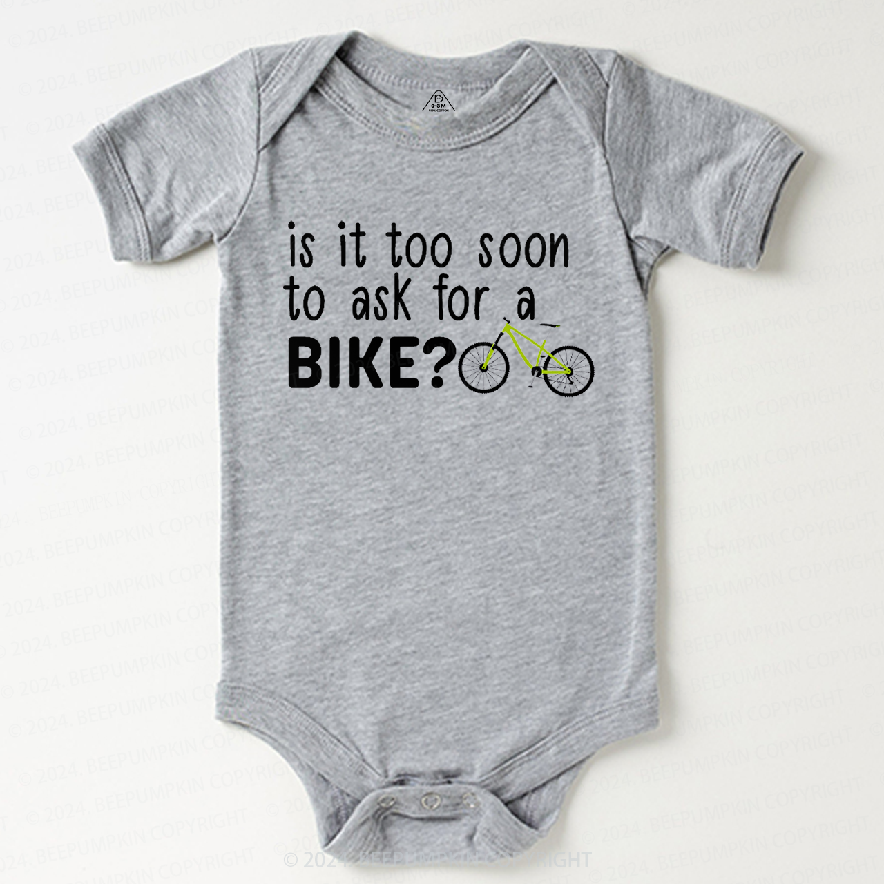 Is It Too Soon To Ask For A Bike Baby Bodysuit 7