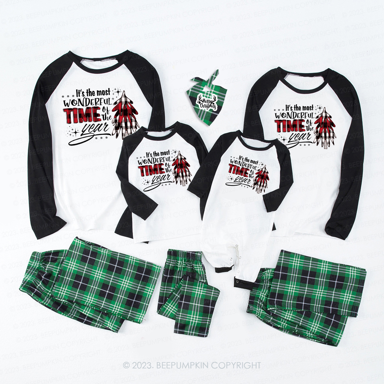 It's The Most Wonderful Time Of The Year Family Christmas Pajamas