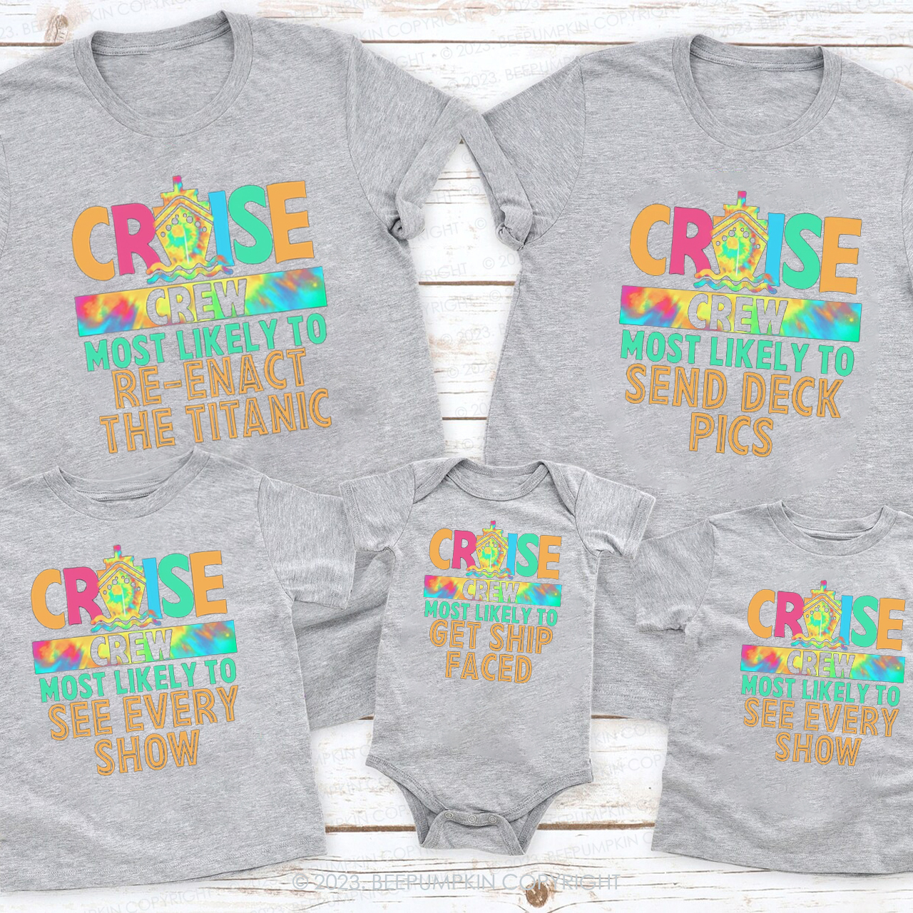 Most Likely To Matching Cruise Squad Vacation 2023 Shirts