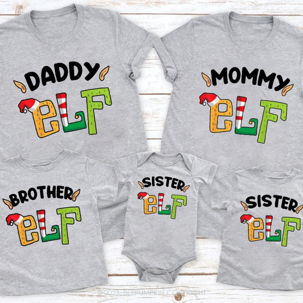 Personalized Cute Matching Christmas Shirts