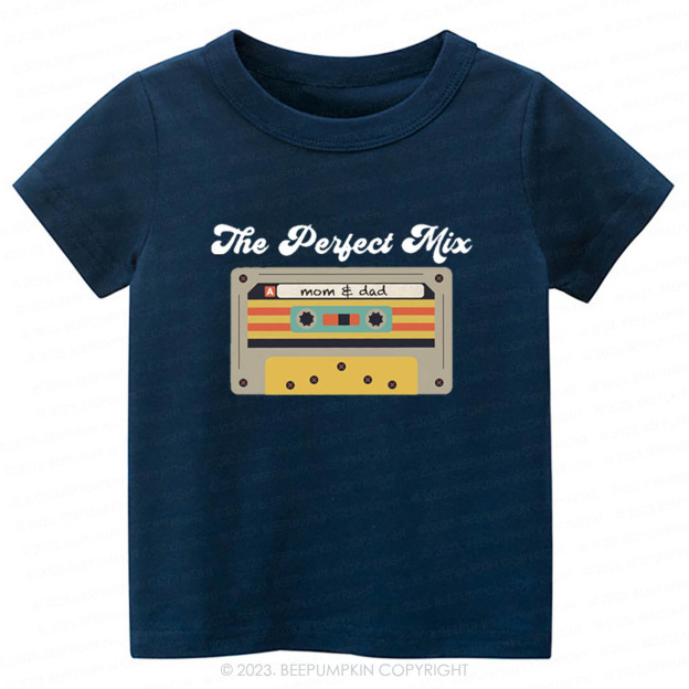 The Perfect Mix  I Love My Mom & Dad -Toddler Tees