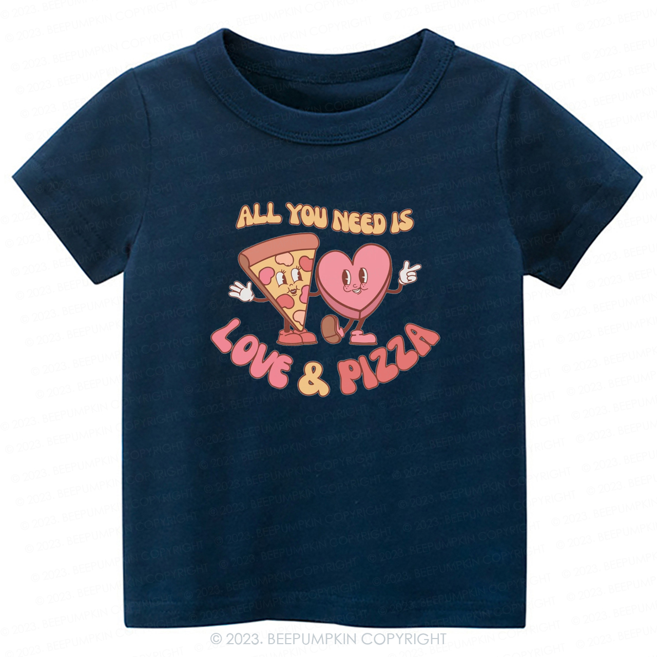 All You Need is Love and Pizza -Toddler Tees