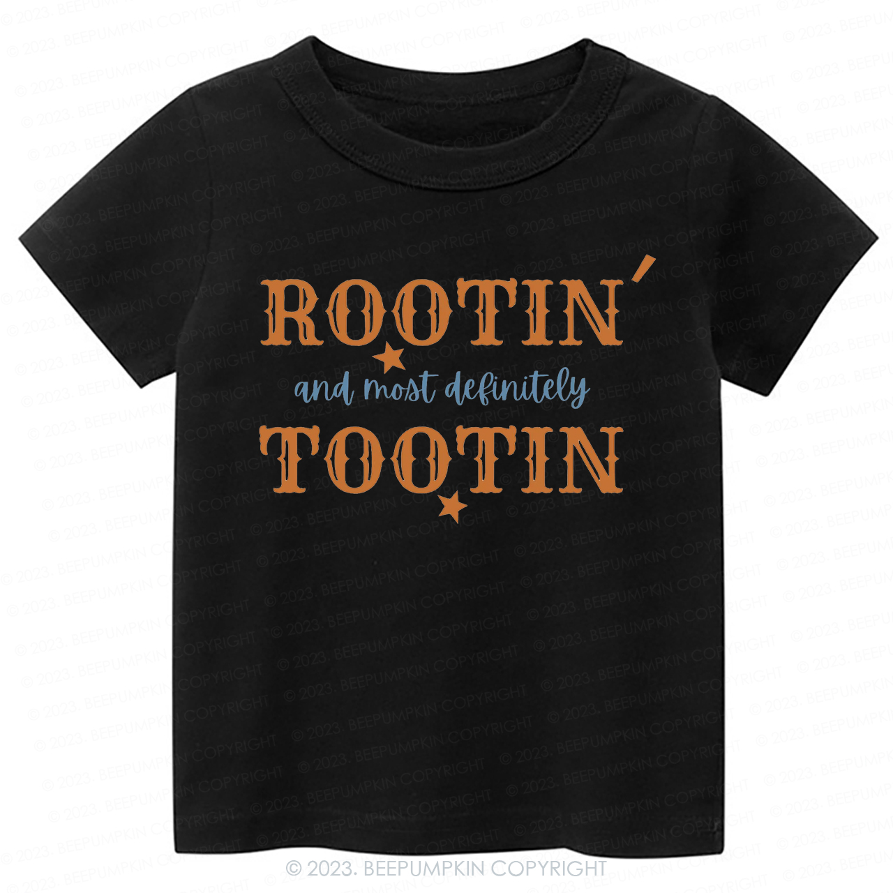 Rootin And Most Definitely Tootin -Toddler Tees