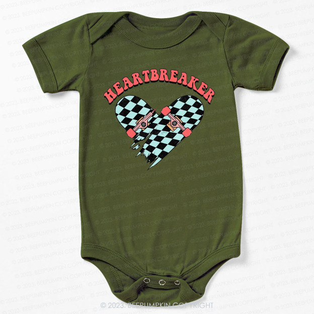 Heart Breaker Valentines Day Bodysuit For Baby