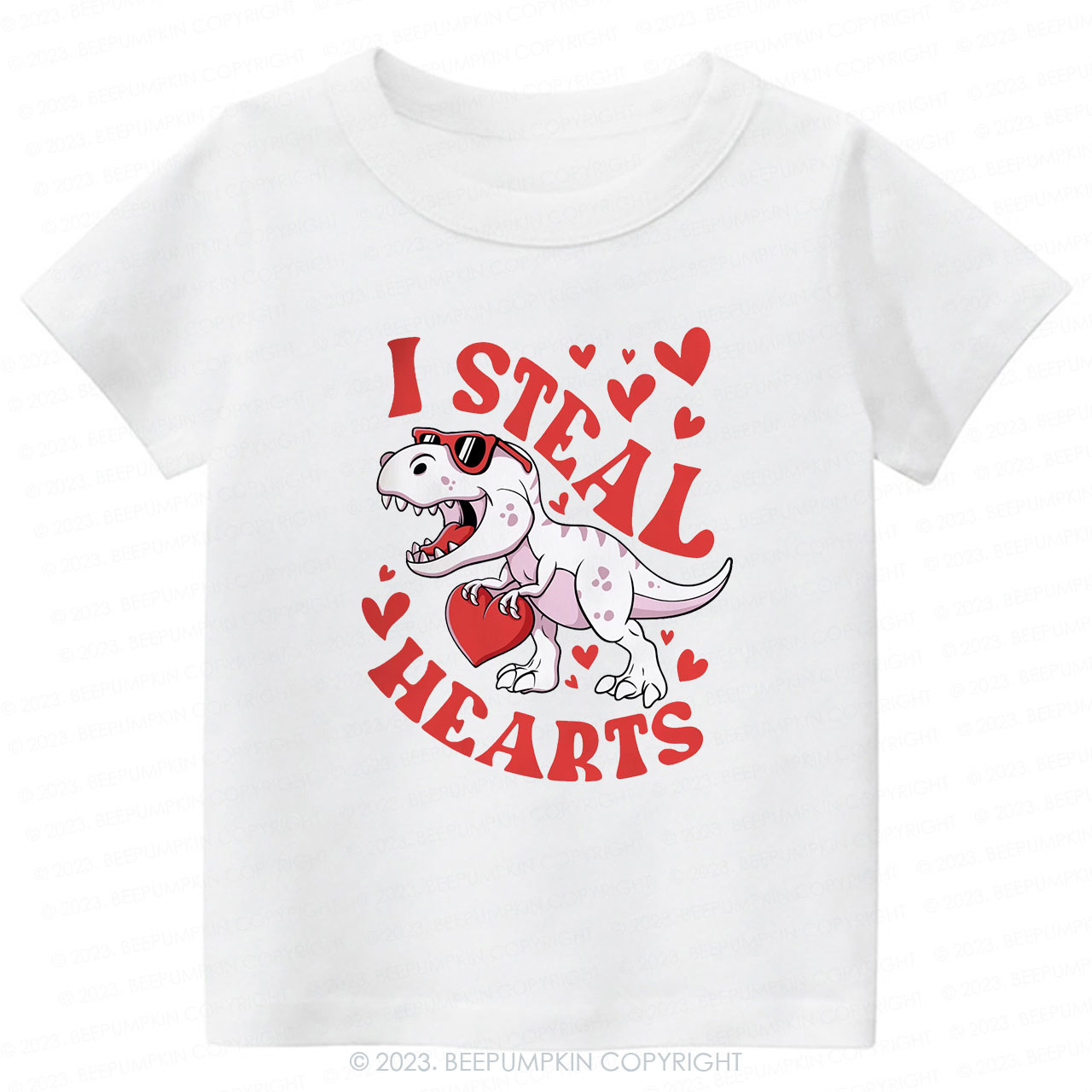 I Steal Hearts Valentine's Day Kids Tees