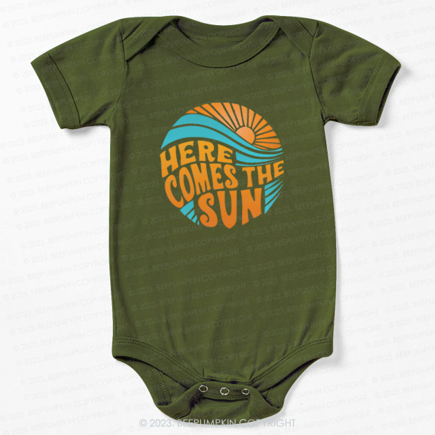 Comes The Sun Bodysuit For Baby