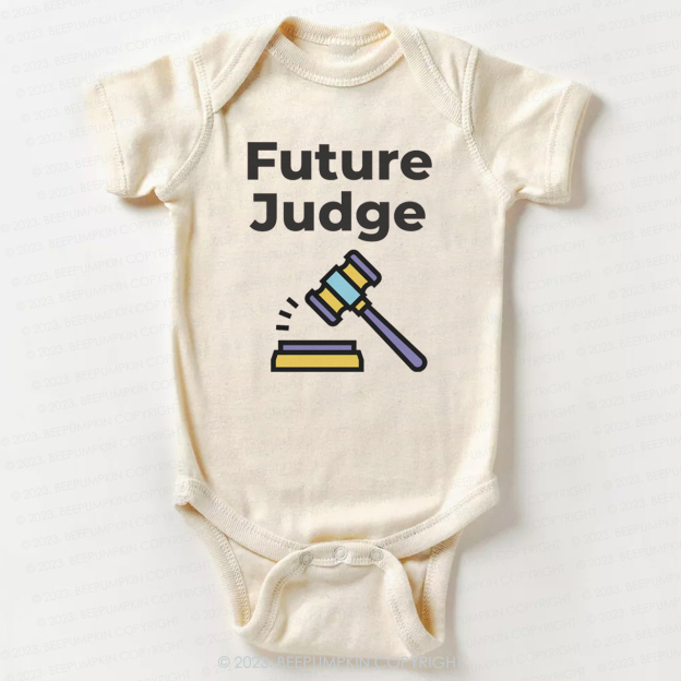 Funny Baby Future Judge Bodysuit For Baby