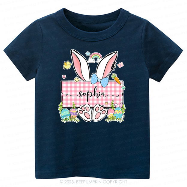 Personalized Name Easter Bunny -Toddler Tees
