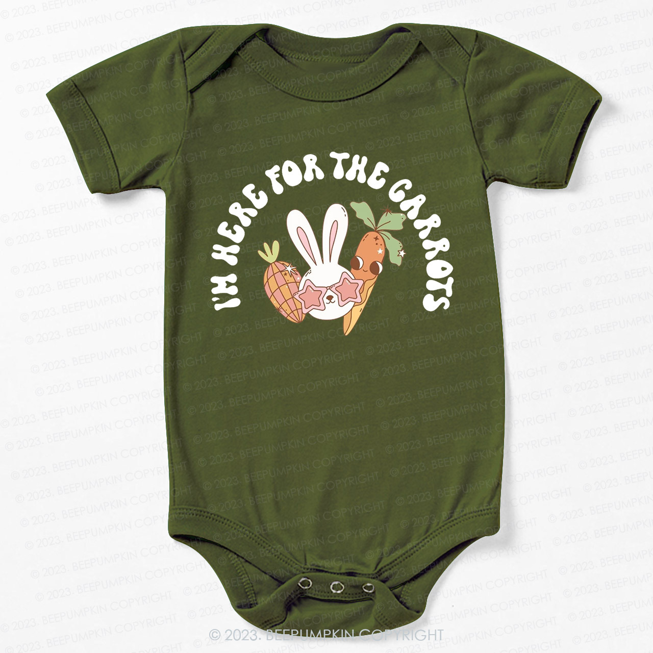 I'm Here For The Carrots Bodysuit For Baby