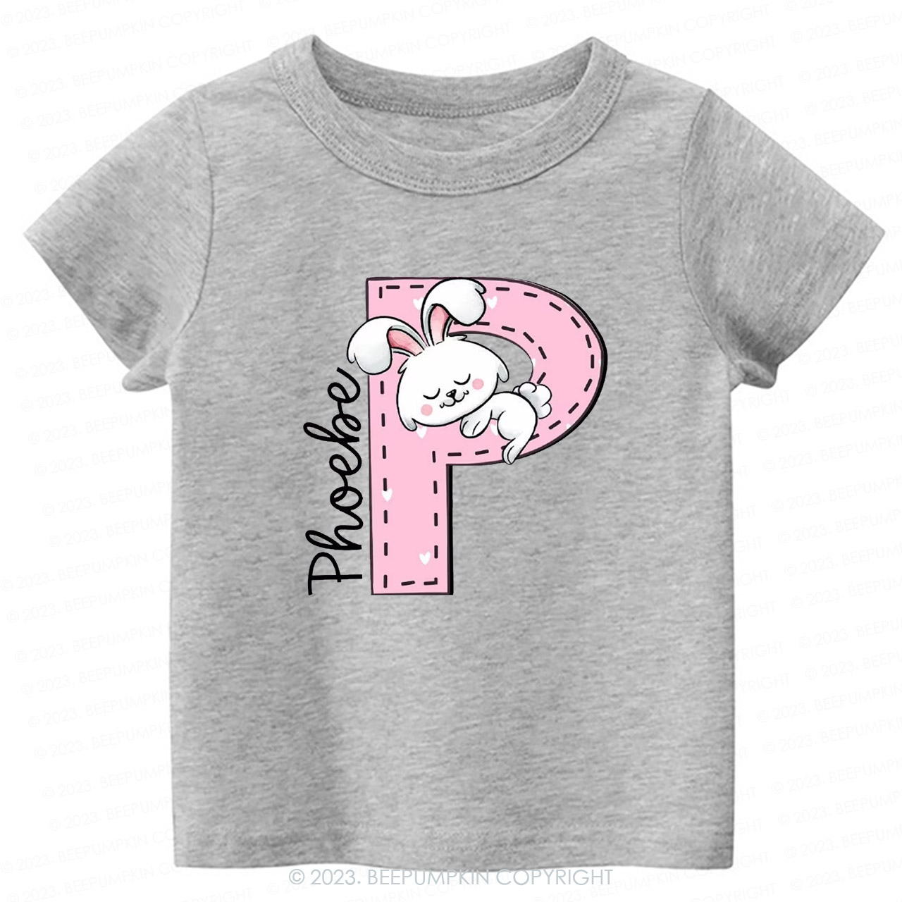 Custom Name Easter Bunny -Toddler Tees
