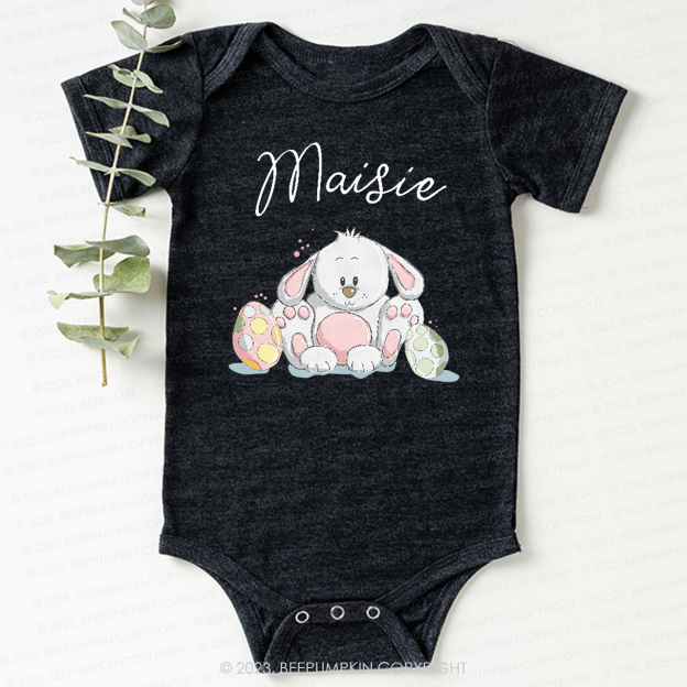Easter Bunny And Eggs Bodysuit For Baby