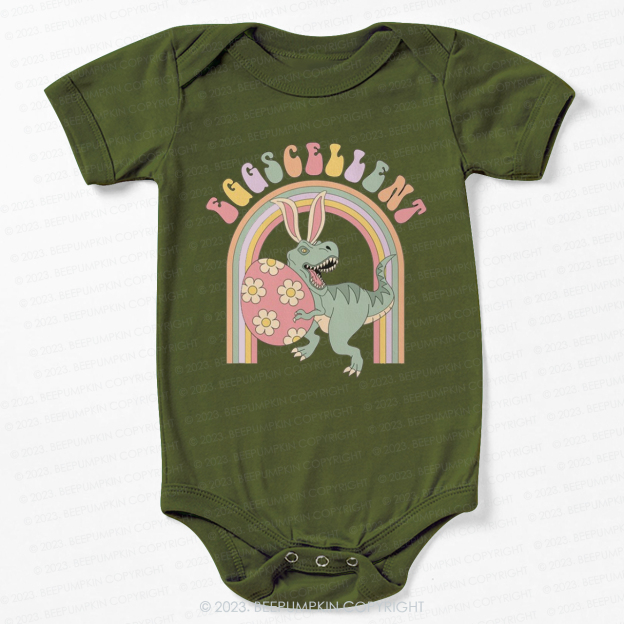 Easter Eggscellent Kids Retro Bodysuit For Baby