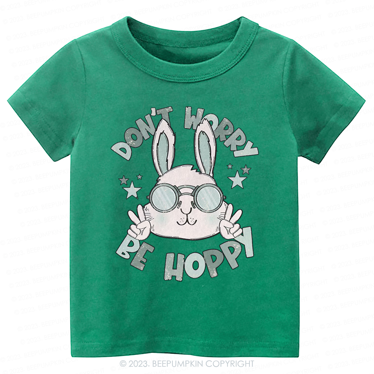 Don't Worry Be Hoppy -Toddler Tees