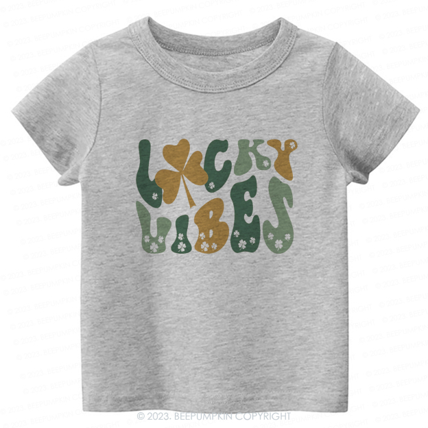 Lucky Vibes Easter -Toddler Tees