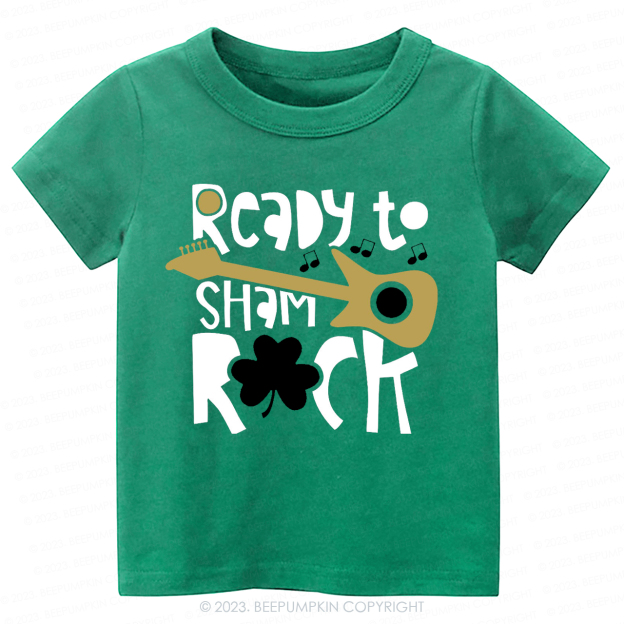Ready to Shamrock St.Patricks Day -Toddler Tees