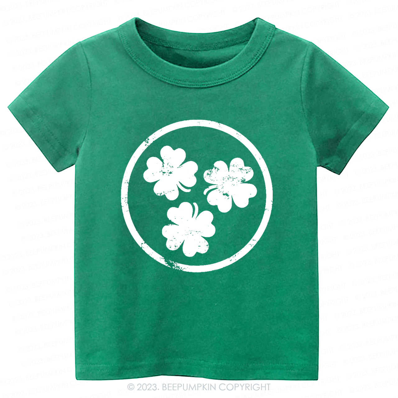 Ring  Shamrock Clover St.Patricks Day -Toddler Tees