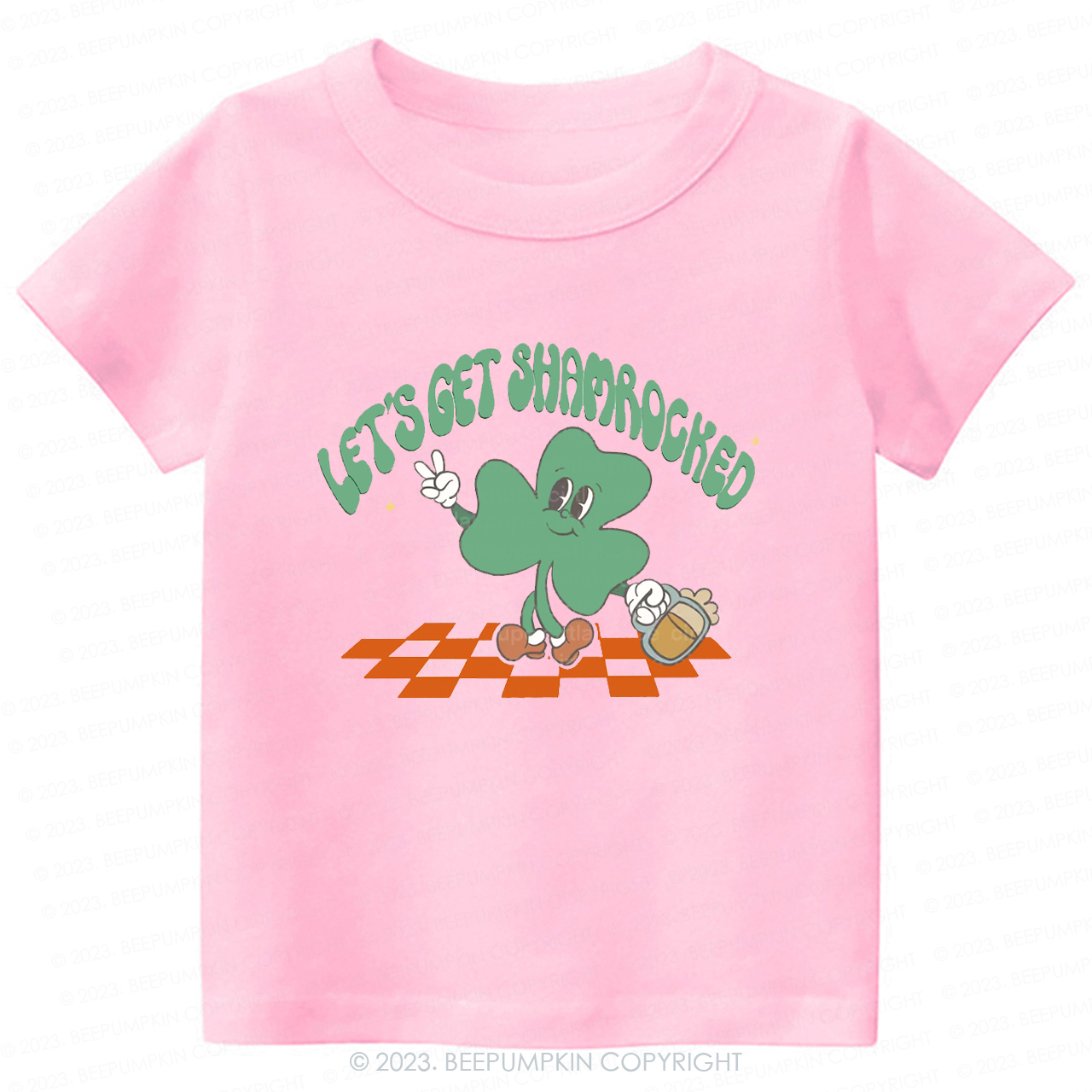 Let's Get Shamrock St.Patricks Day -Toddler Tees