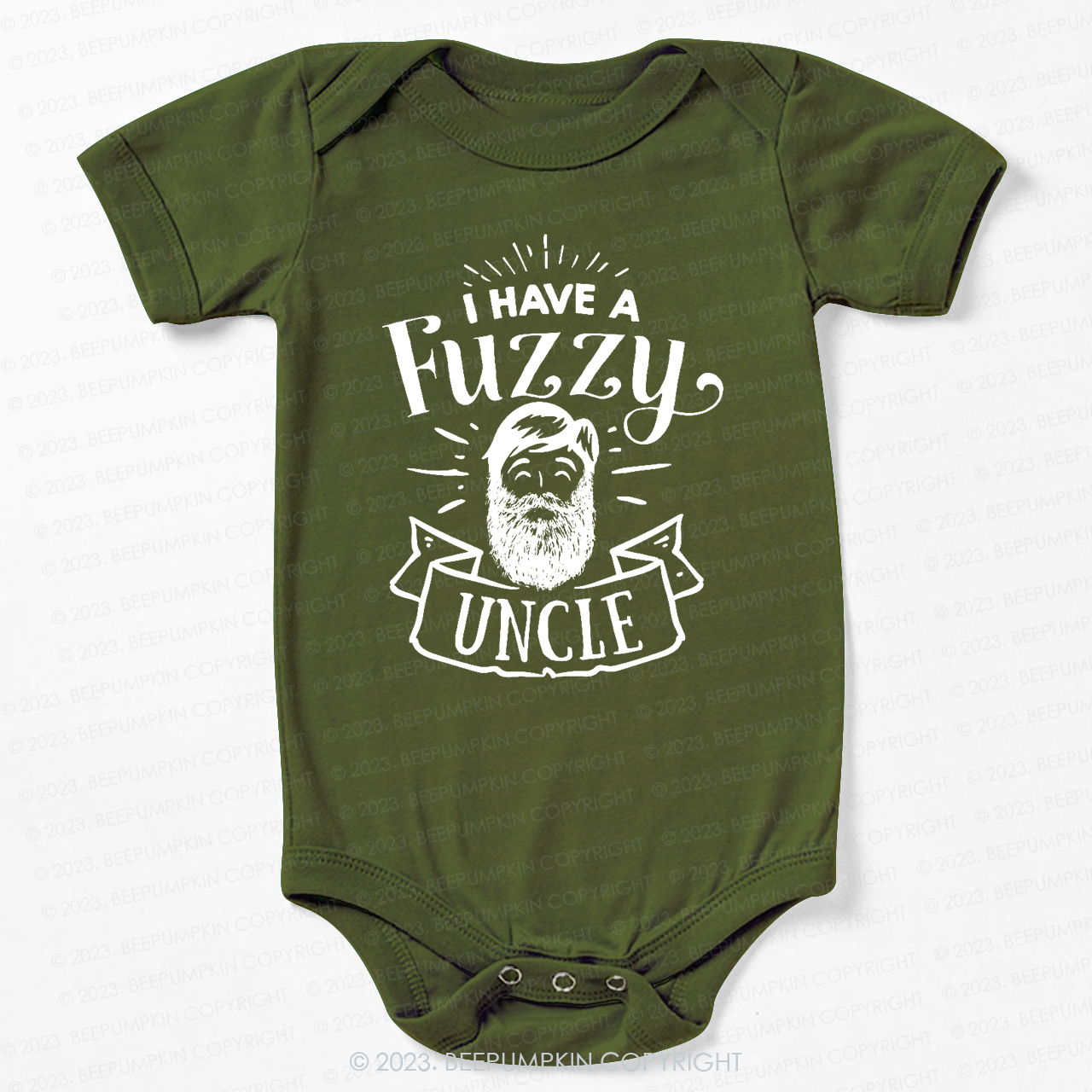 I Have a Fuzzy Uncle Bodysuit For Baby