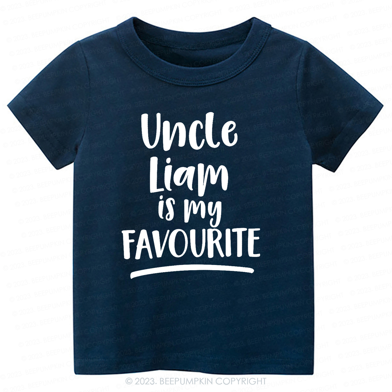My Uncle Is My Favourite Personalised -Toddler Tees