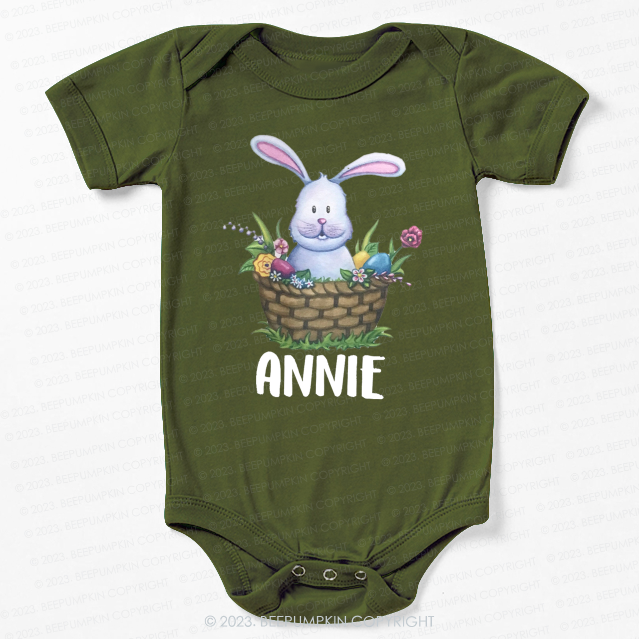Personalized Easter Spring Bodysuit For Baby