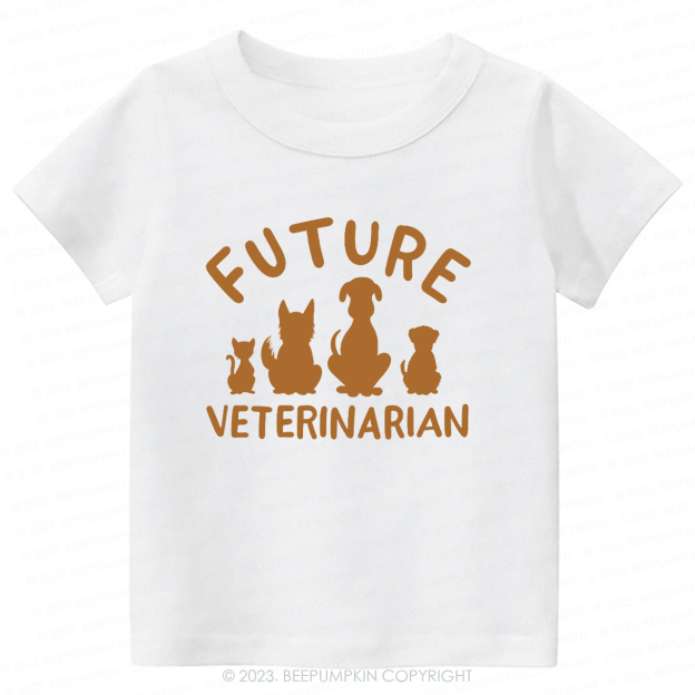 Future Veterinarian Dog Lover Gifts  -Toddler Tees